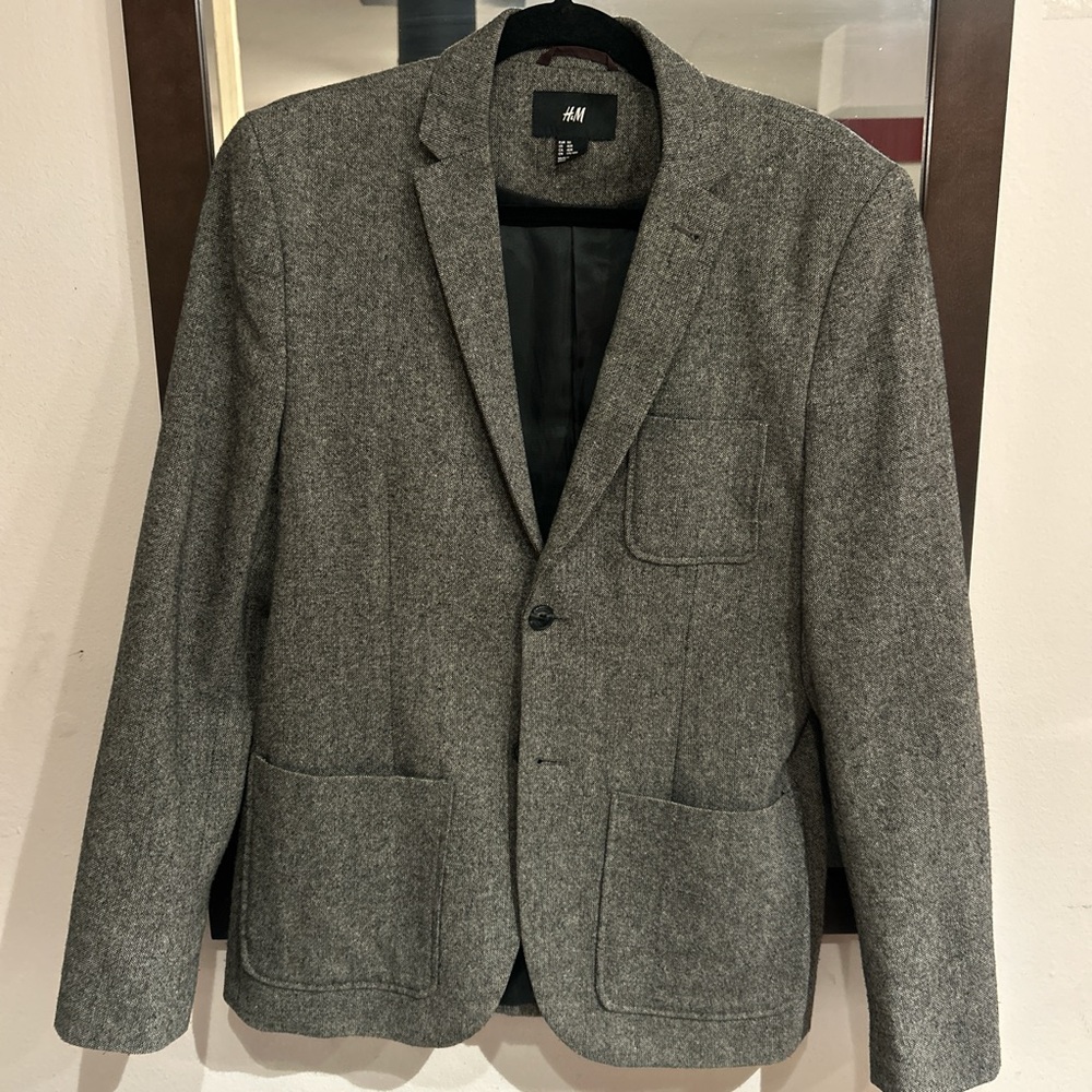 H&M Gray Men's Sport Coat (40R)